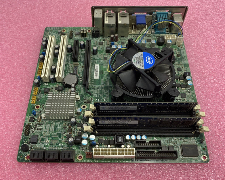 DFI PT330 Motherboard Intel Core i5-650 3.2GHz 4GB RAM w/ Shield