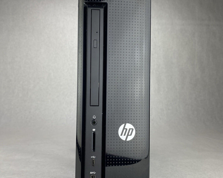 HP Slimline PC 270-p033w DT Intel Celeron G3930 2.90GHz 4GB RAM WiFi No HDD OS