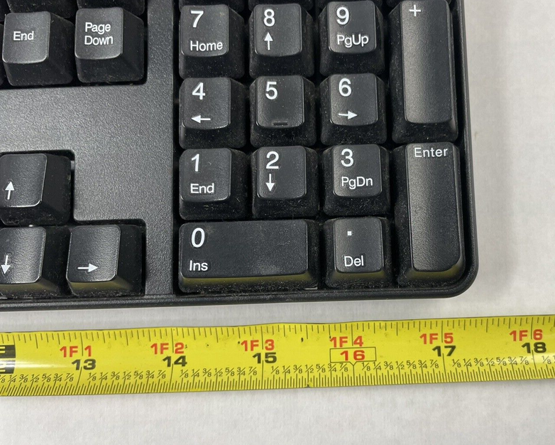 Dell L100 Keyboard U011 with USB Cable Lot of 4