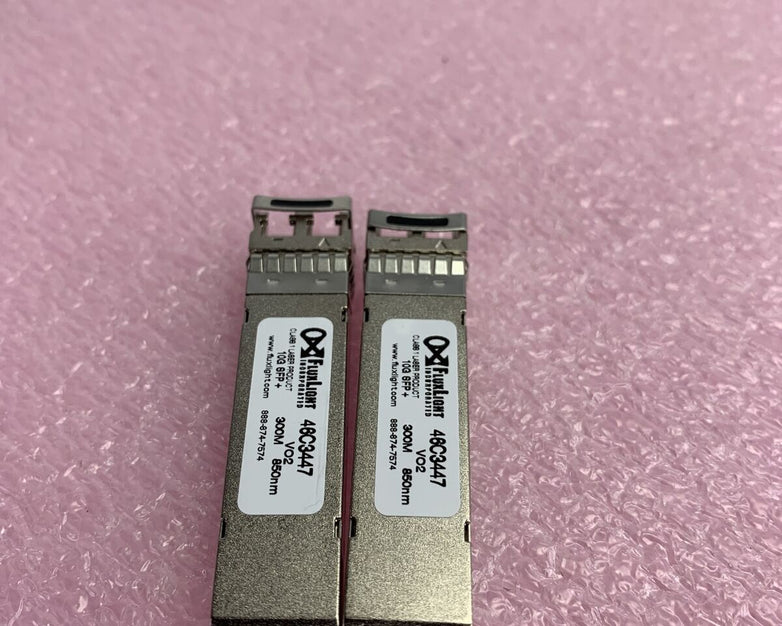 Fluxlight 46C3447 10G SFP+ Transceiver Lot of 2