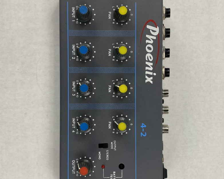 Phoenix 4-2 Compact Audio Mixer - Parts or Repair
