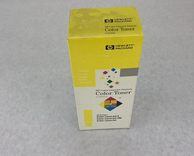 HP Color LaserJet Printers Color Toner C3103A Yellow Color LaserJet 5(M)