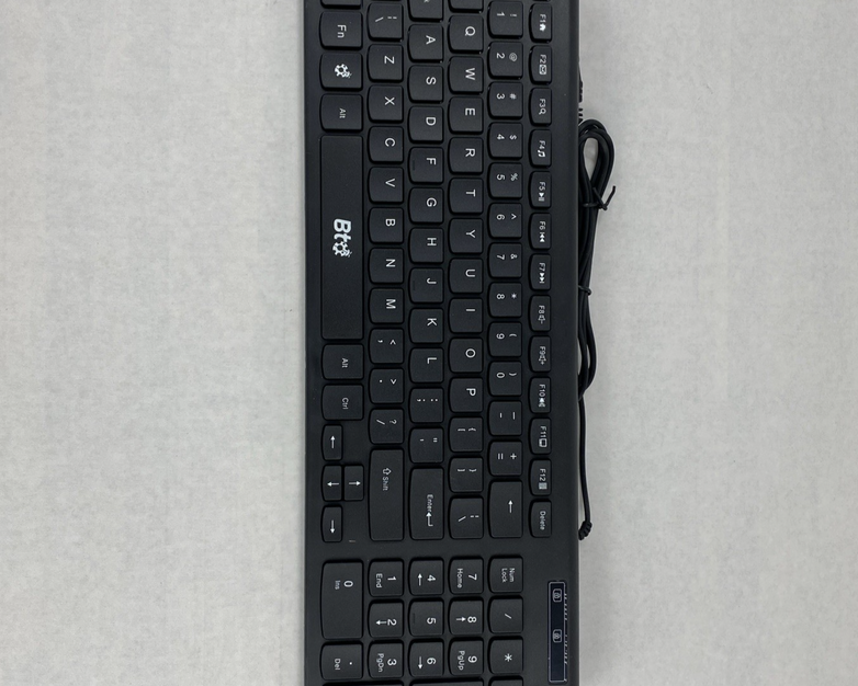 BTO USB Wired Comfortable Keyboard