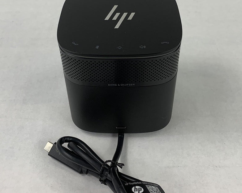 HP HSN-IX01 Thunderbolt G2 120W USB-C Docking Station w/ HSN-IA01 Audio Module