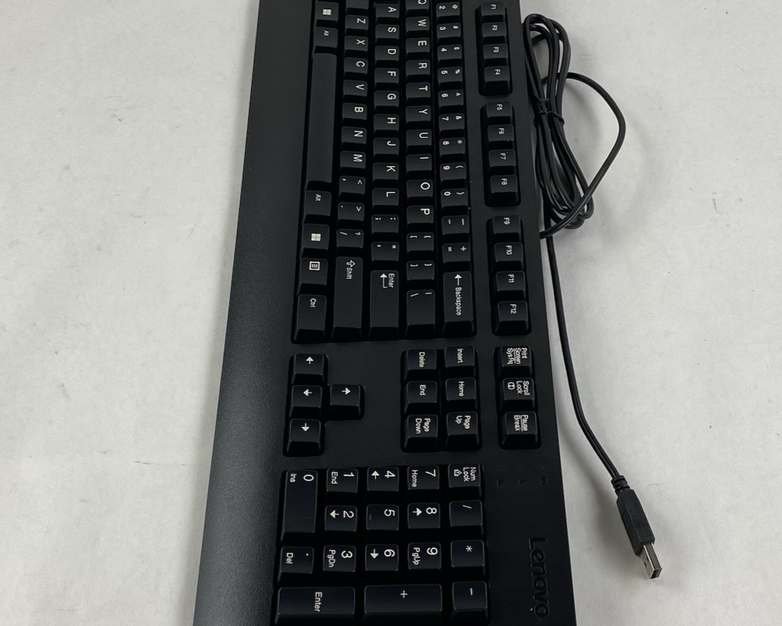 Lenovo SK-8827 USB Wired Keyboard Lot of 2