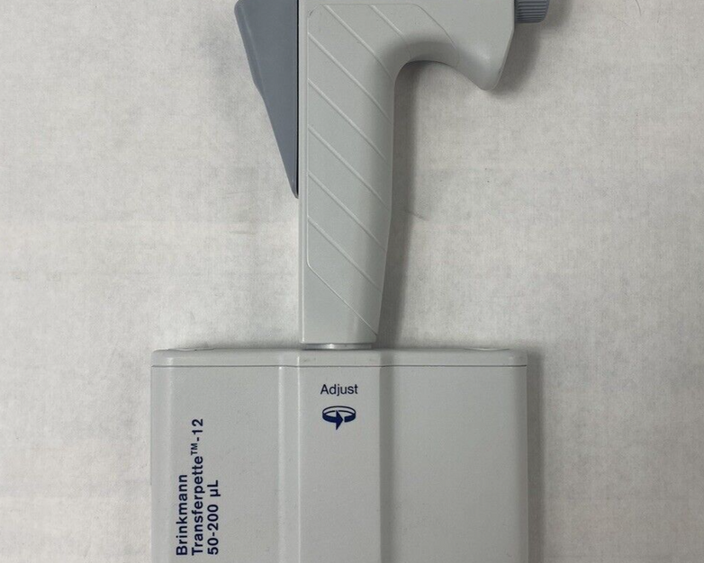 Brinkmann Transferpette-12 50-200 uL 12-Channel Pipette