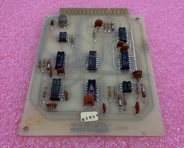 MSI Pipette Logic 07059 Assy No 24861-7 Micromedic Card