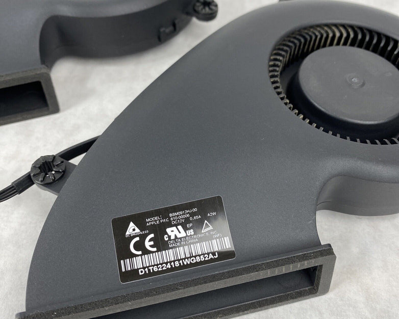 Lot( 3 ) Apple 610-00006 BSM0912HJ-00 12V 0.65A CPU HSF Cooling Fan from A1418