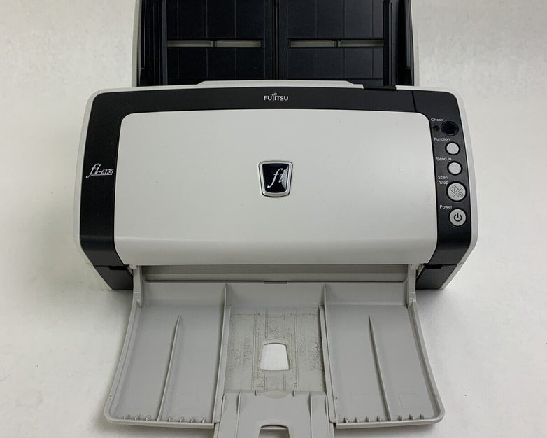 Fujitsu FI-6130 Sheetfed Scanner Bad Scanner For Parts and Repair No Power Cord