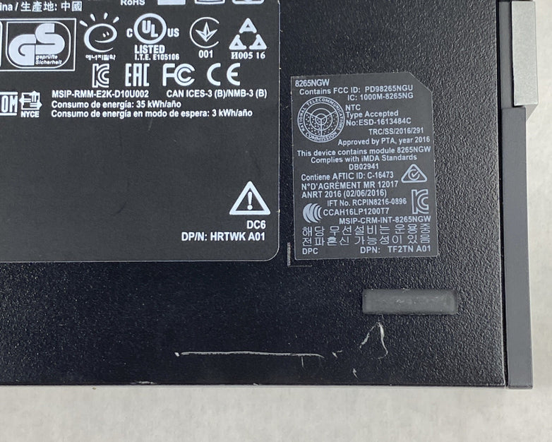 Dell OptiPlex 7050 Micro Intel Core i7-7700T 2.9 GHz 8GB RAM No HDD No OS