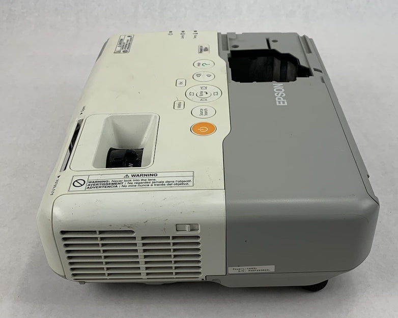 Epson H382F LCD Lamp Projector - Parts or Repair