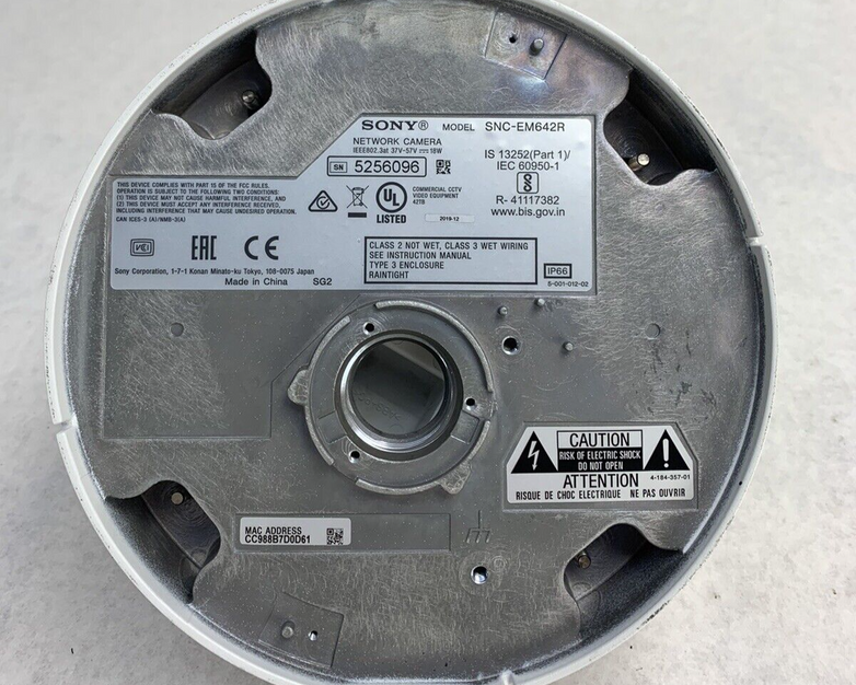 Sony SNC-EM642R Network Camera