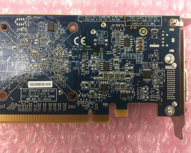 Dell AMD Radeon ATI-102-C09003 (B) 512MB PCI Express Video Card Low Profile