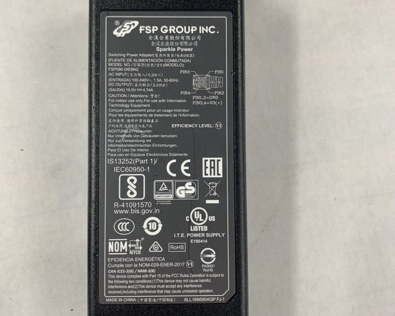 Lot of 3 FSP Group FSP090-DIEBN2 19V 4.74A Power Adapter