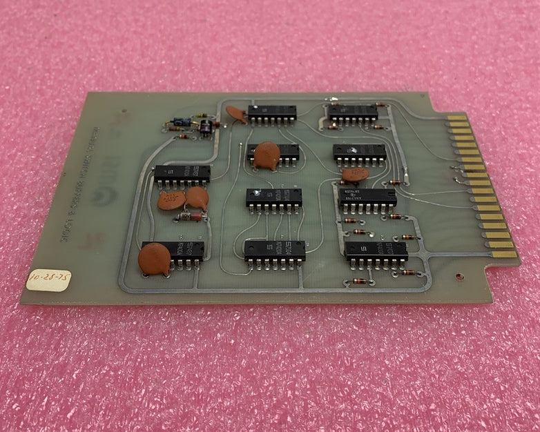 MSI Vintage 1975 Manual Switch Buffers & Logic 24866 Micromedic Card