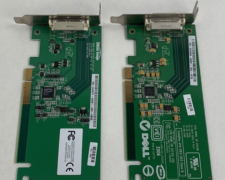 Dell 0KH276 E-G900-04-2600(B) Sil 1364A ADD2-N GPU Short Bracket (Lot of 2)