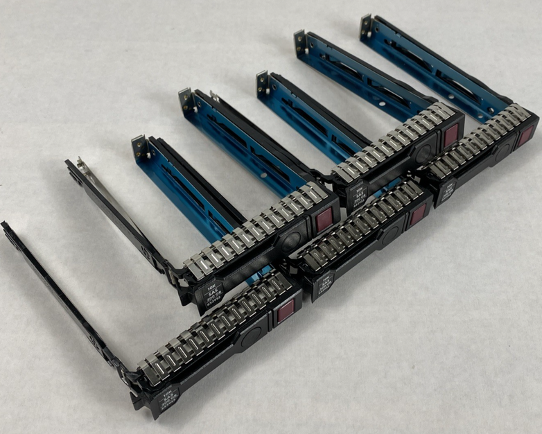 HP 653955 300GB 10K SAS 2.5" Hard Drive Tray Lot of 5