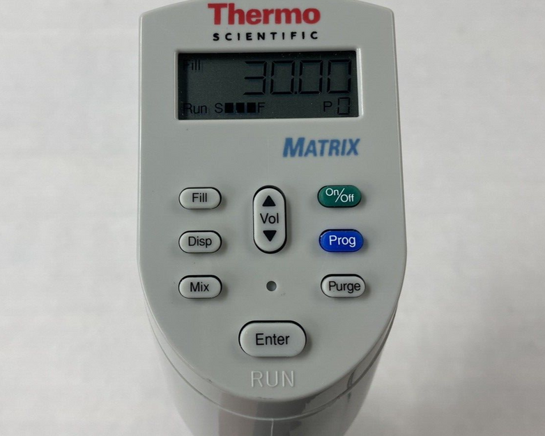 Thermo Scientific Matrix 30 uL 12-Channel Electronic Pipette Power Tested