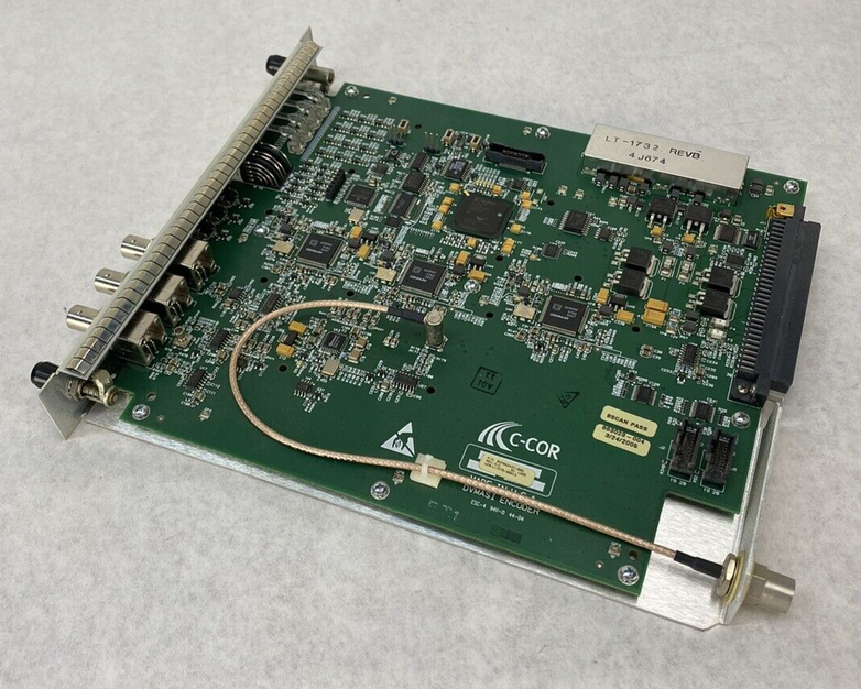 C-COR Video Systems DV6101MASI01 DVB ASI SMPTE 310m MPEG TRANSPORT Multiport
