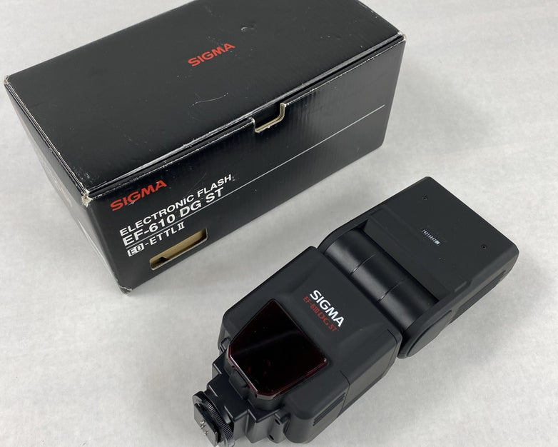 Sigma EF-610 DG ST E0-ETTL II Electric Flash For Canon