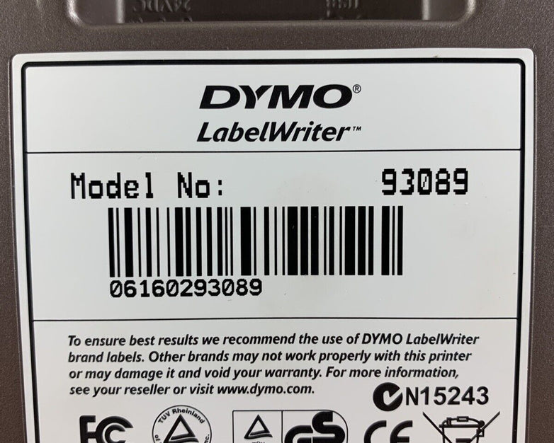 Dymo Thermal Printer Label Writer 400 Power and Self Tested No Power Supply