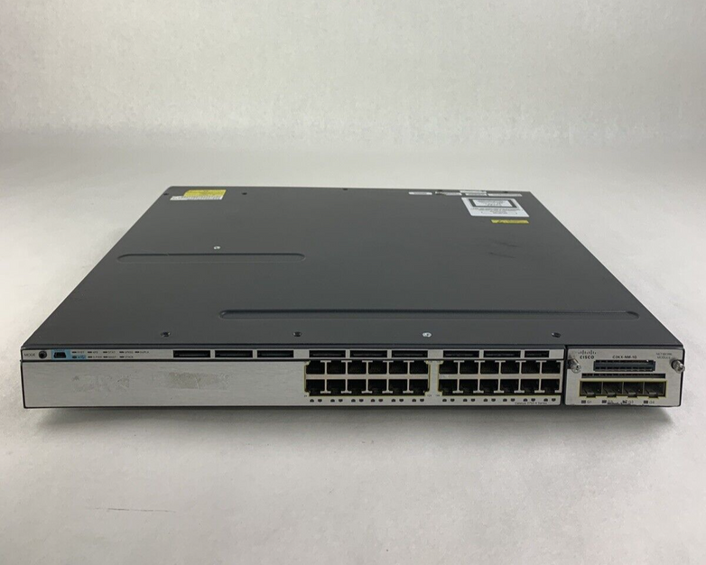 Cisco Catalyst X Series TNY-WS3750X-3560X J Network Managed Switch Tested