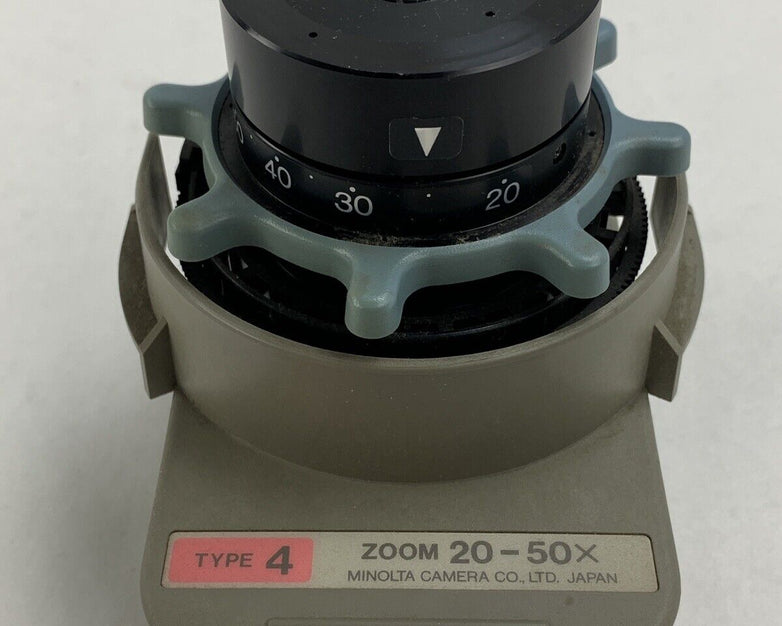 Minolta Camera Type 4 Zoom 20-50X DM38 Vintage OEM