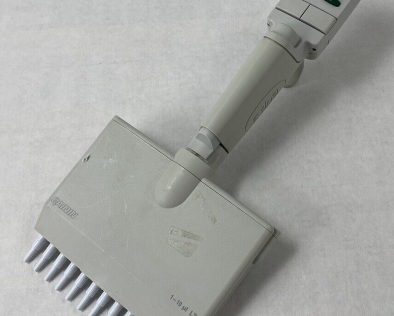 Rainin EDP3 1-10 uL LTS 12-Channel Electronic Pipette Untested