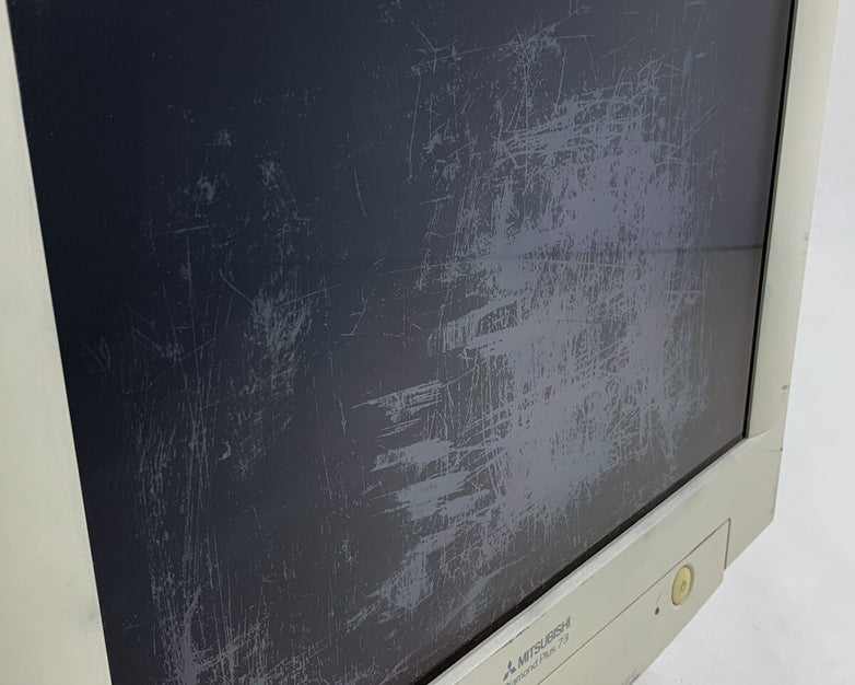 Mitsubishi Diamondtron Diamond Plus 73 CRT VGA Computer Monitor Retro Gaming