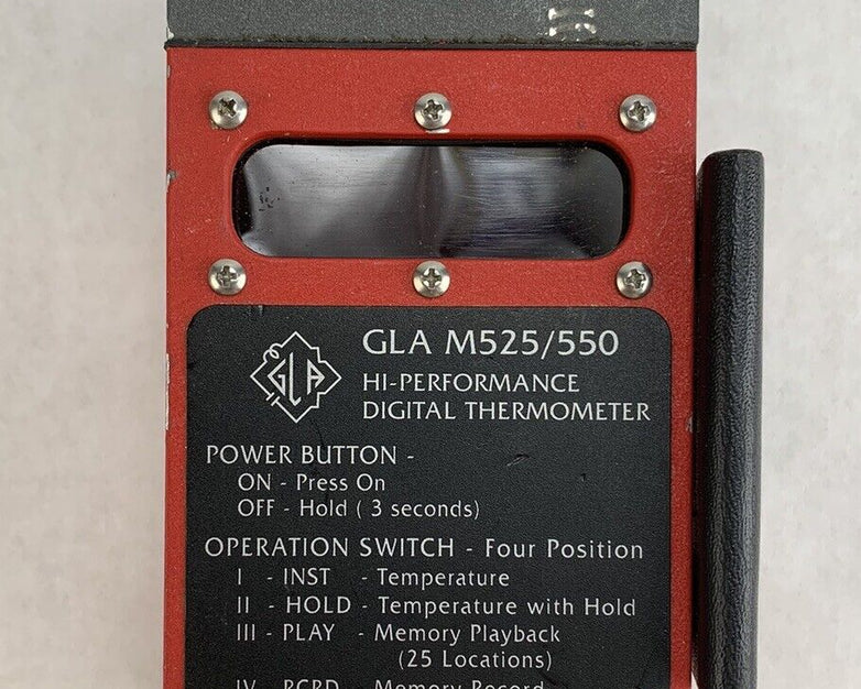 GLA Agricultural Electronics M525/550 Hi-Performance Digital Thermometer