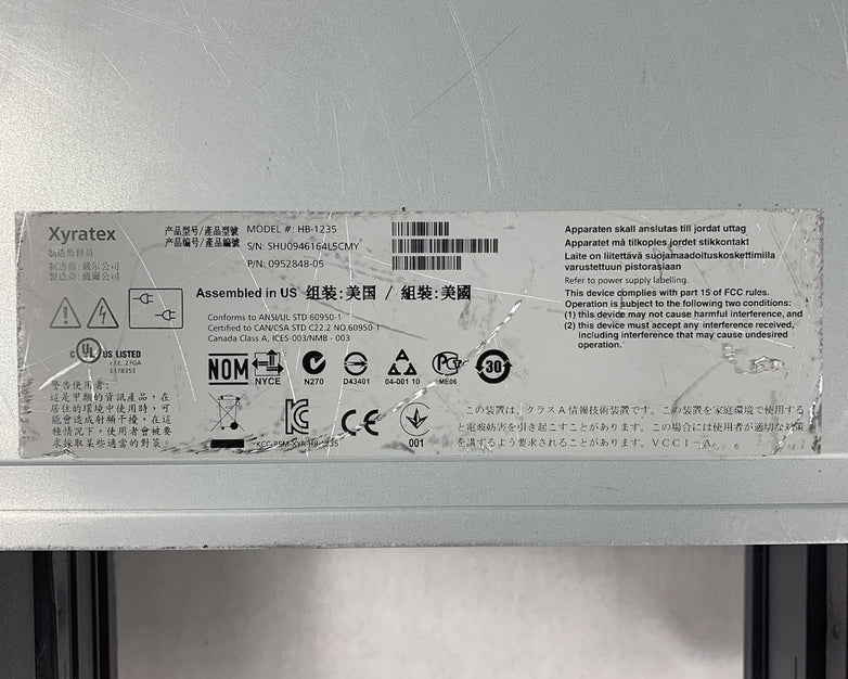 Dell Xyratex HB-1235 12 Bay LFF Enclosure SAS Module No Server Caddies No Logic