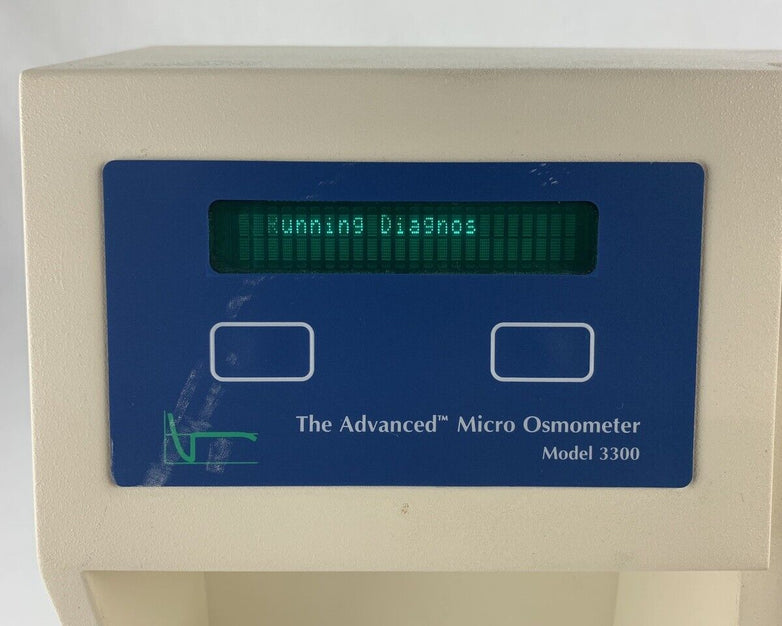 Advanced Instruments 3300 Micro-Osmometer Powers On