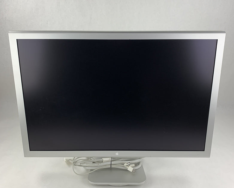 Apple Cinema Display A1083 30" Monitor Tested w/ Cords No Power Supply Scuff
