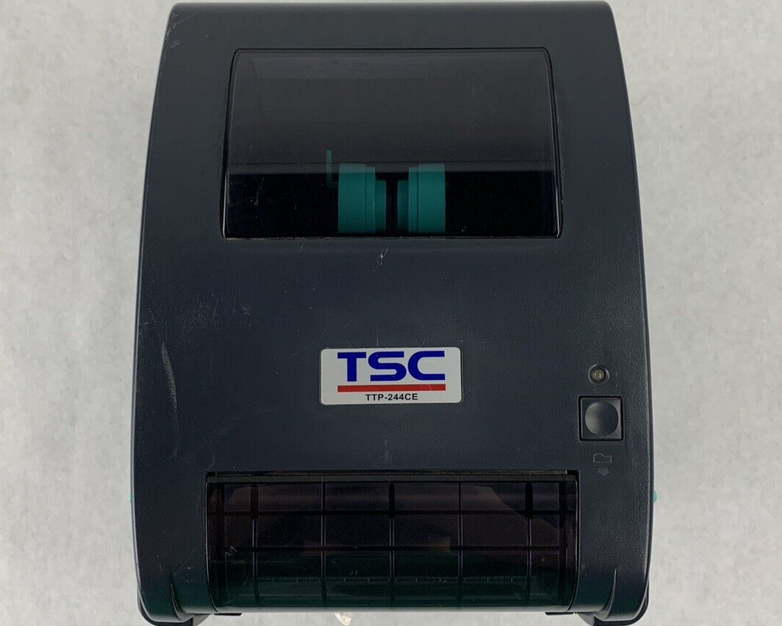 TSC TTP-244CE Thermal Transfer Label Barcode Printer No Power Parts and Repair
