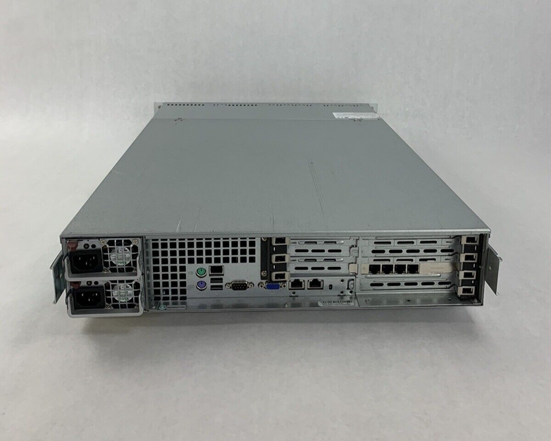 SuperMicro CSE-825-7 2x 12-Core AMD Opteron 6168 1.9 GHz 128 GB RAM No HDD No OS