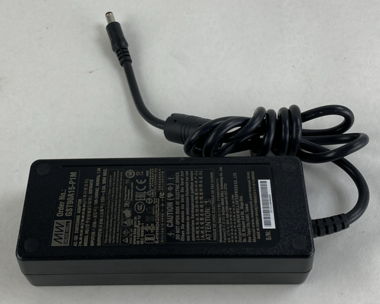 Mean Well GST90A15-P1M 15V 6A 90W AC Adapter