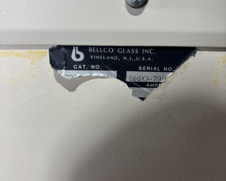 Bellco Glass Laboratory Roll-In Incubator Oven Chamber Powers On