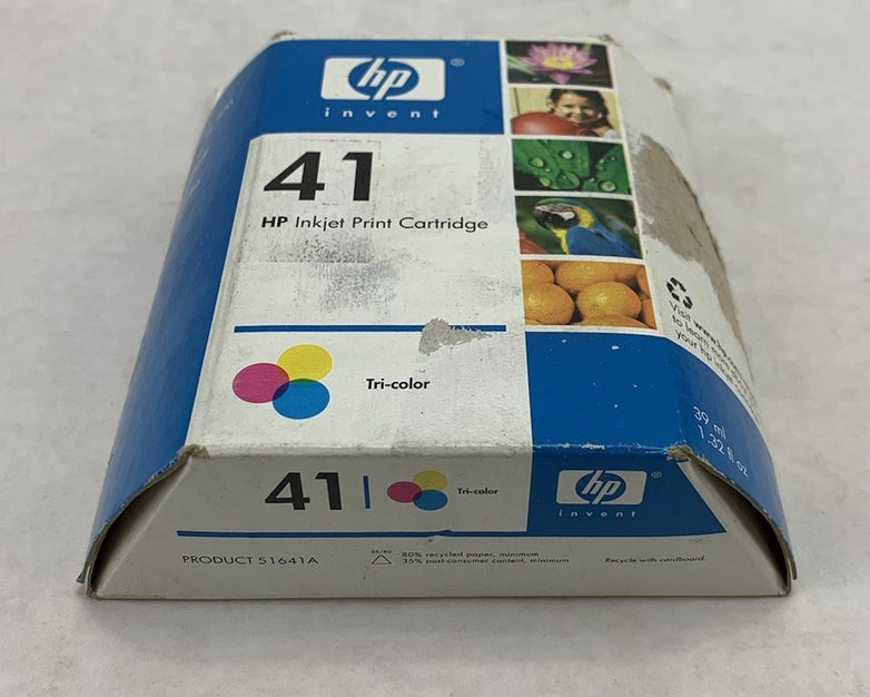 HP 51641A 41 Tri-Color Ink Cartridge Exp. 2006 (Lot of 2)