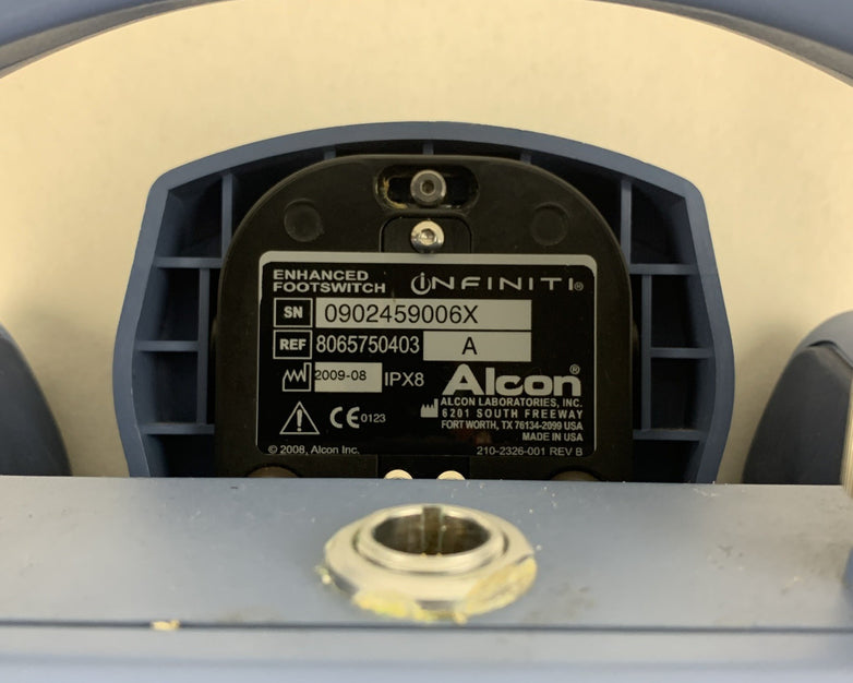 Alcon Infiniti Vision System Enhanced Foot Switch 8065750403 Foot Pedal