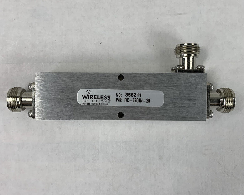 Wireless Solutions DC-2700N-20 20dB Directional Coupler