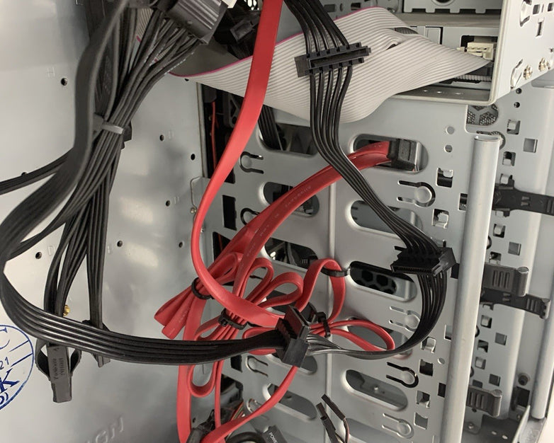 Systemax Chieftec CX-01B-B-B-U ATX Full Tower Computer Case w/ Corsair CX750M