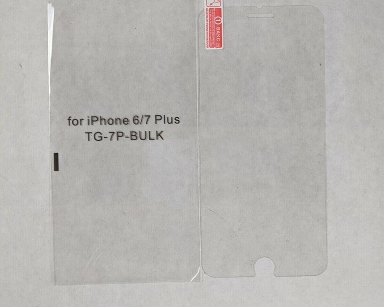 Unbranded Screen Protector for iPhone 6/7 Plus TG-7P-BULK 6+, 7+