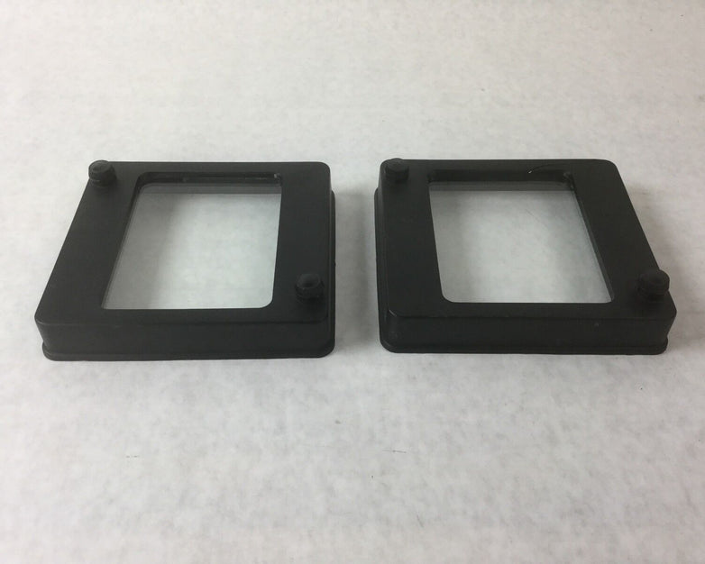 Glass Cover Only for GE Auxiliary Relays, (Lot of 2)Frame Cracked