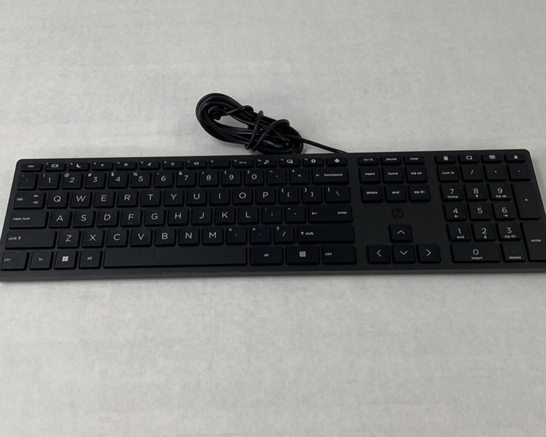 Lot of 2 HP 320K TPA-D002K Wired Desktop USB Keyboard Tested