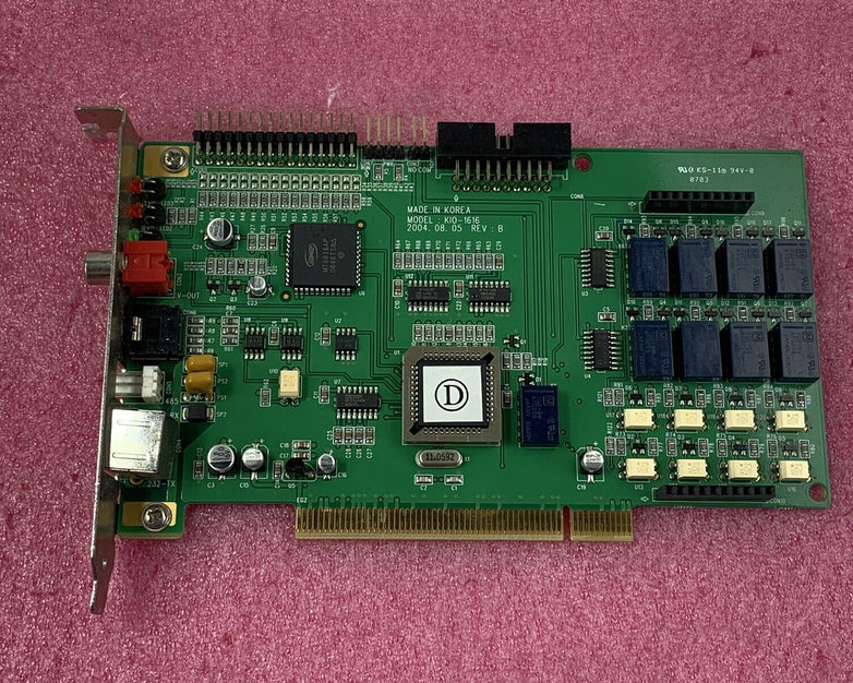 Kodicom KIO-1616 (K10-1616) Machine Vision Multi PCI Card, Remocon, RS-232