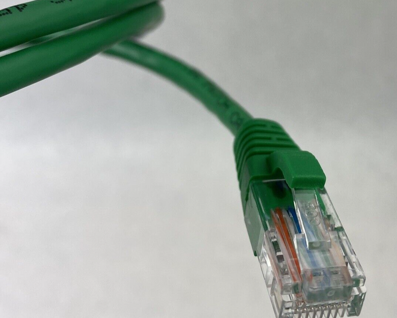 Lot( 10 ) 3ft Green Cat5e C2G 15179 Snagless Unshielded UTP Ethernet Patch Cable