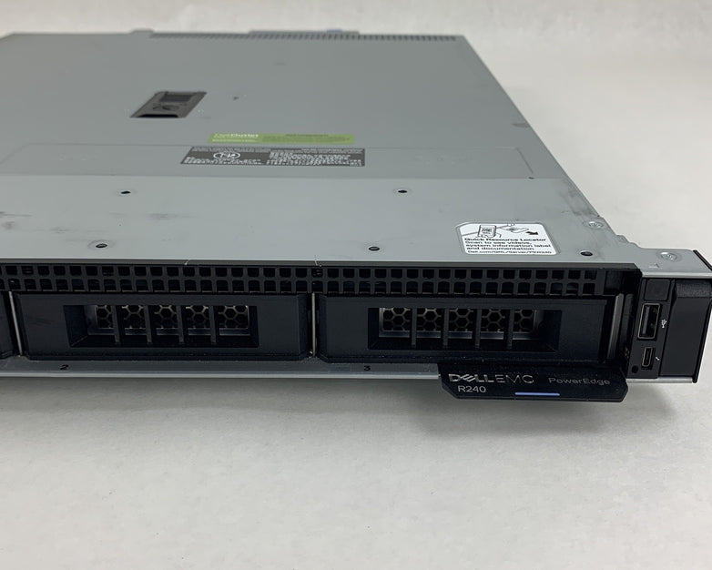 Dell PowerEdge R240 1U Server Xeon E-2246G 3.6 GHz 64 GB DDR4 No OS No HDD