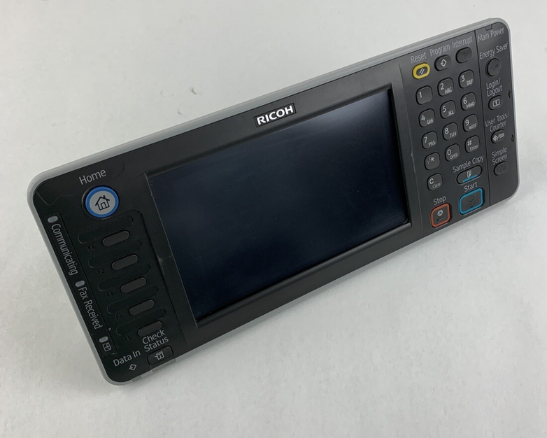 Ricoh Control Panel Display R733-11 for Ricoh MP C4502 C5502 MPC4502 Untested