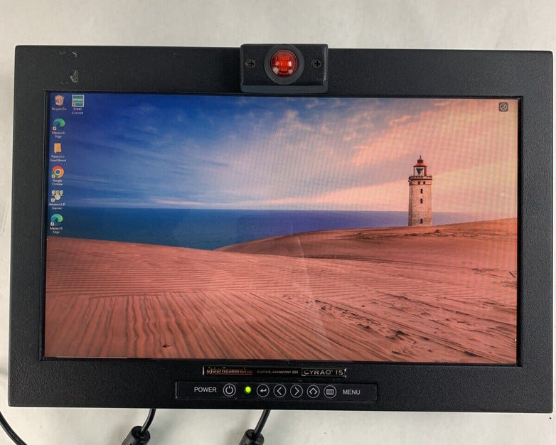 Cyber Research CRBF 15WD-TCU-D CYRAQ 15 High Resolution 15" LCD Touch Monitor