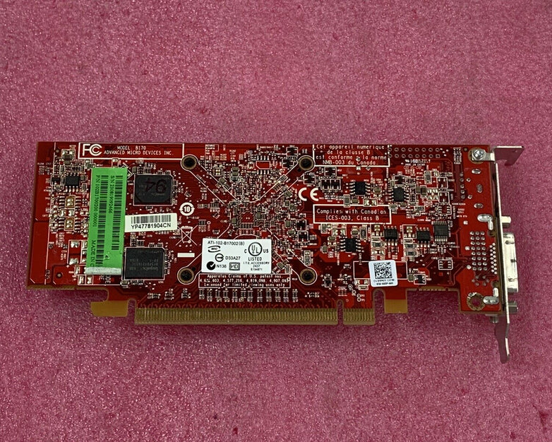 AMD B170 ATI Radeon 256MB DVI S-Video PCIe Video Graphics Card ATI-102-B17002